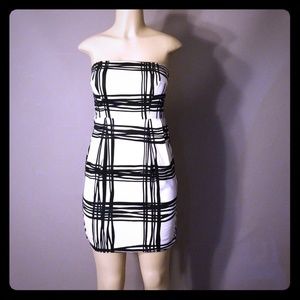 Black and White Mini dress